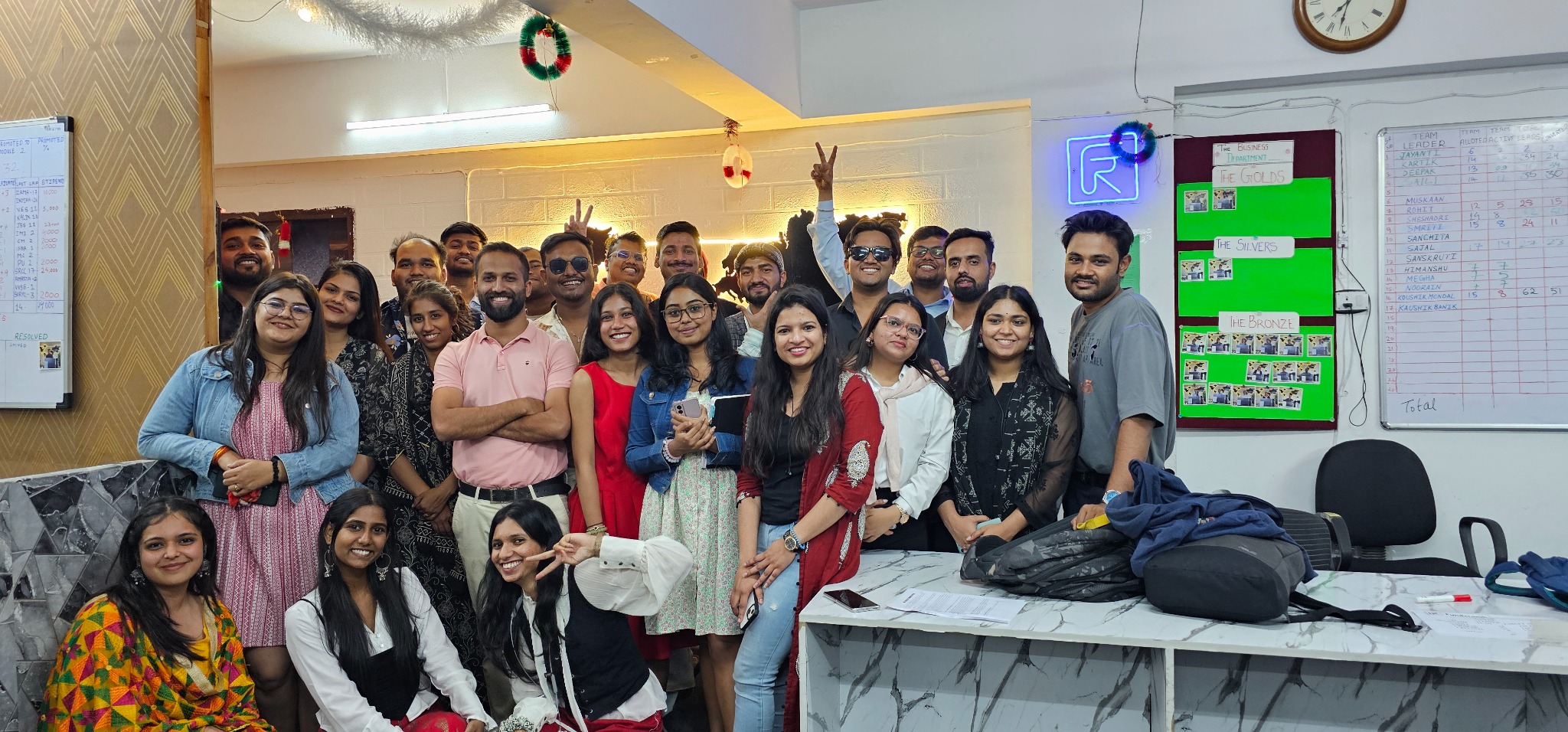 Fundsroom team in the office in 2023
